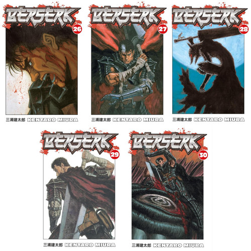Berserk Volume 26-30 Collection 5 Books Set (Series 6)