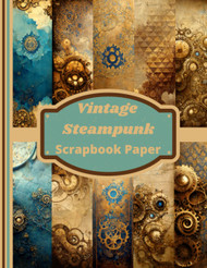 Vintage Steampunk Scrapbook Paper