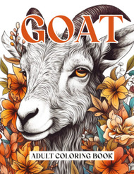 Goat Coloring Book for Adults