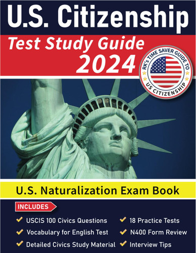 US Citizenship Test Study Guide 2023-2024