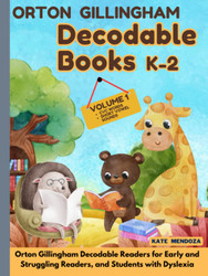 Decodable Books Kindergarten First and Second Grade: Orton Gillingham