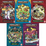 NEW! Minecraft Stonesword Saga Series 5 Books Set (Hardcover)