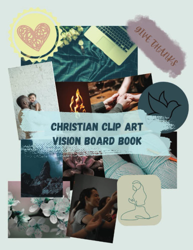 Christian Clip Art: Vision Board Book