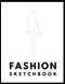 Fashion Design Sketchbook - Figure Templates Book - Sketch Pad For