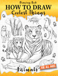 Drawing Book How to Draw Coolest Things Animals