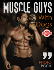 Adults Photo Book Of Muscle Guys With Dogs