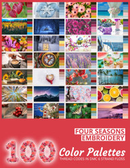 Four Seasons Embroidery Color Palettes