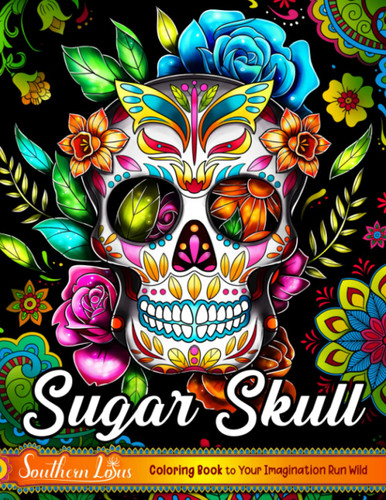 Sugar Skull Coloring Book