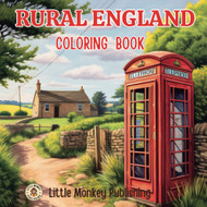 Rural England Country Scenes Coloring Book For Adults