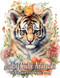 Baby Cute Animals Grayscale Coloring Book