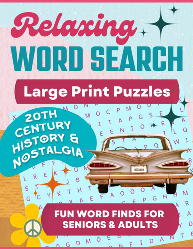 Relaxing Word Search Large Print Puzzles