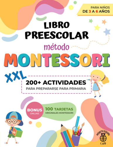 Libro Preescolar XXL - Metodo Montessori