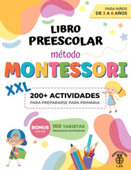 Libro Preescolar XXL - Metodo Montessori