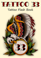 Tattoo 33 Old School Tattoo Flash Book