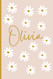 Olivia: Retro Vintage Daisy Flower Notebook Personalized for Girls Olivia: Retro Vintage Daisy Flower Notebook Personalized for Girls
