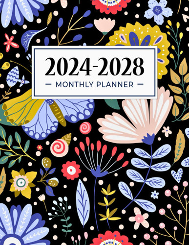 2024-2028 Monthly Planner 2024-2028 Monthly Planner