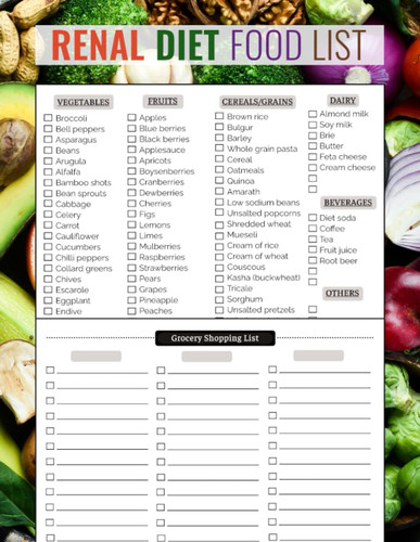 Renal Diet Food List