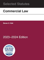 Commercial Law Selected Statutes 2023-2024