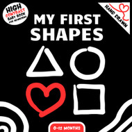 My First Shapes High Contrast Baby Book for Newborns
