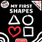 My First Shapes High Contrast Baby Book for Newborns