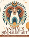Animals Minimalist Art Coloring Book