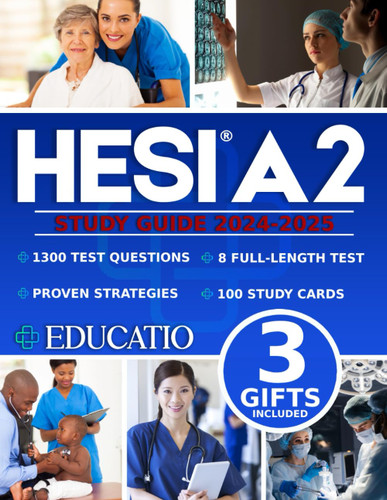 Hesi A2 Study Guide: A Comprehensive and up-to-date Subject Review