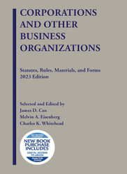 Corporations and Other Business Organizations Statutes Rules
