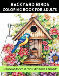 Backyard Birds Coloring Book for Adults |