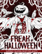 Freak of Halloween: Horror Coloring Book for Adults Features