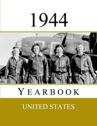 1944 US Yearbook: Original book full of facts and figures from 1944 -