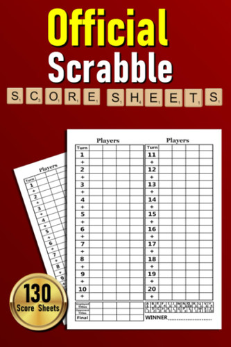 Official Scrabble Score Sheets