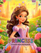 Princess A Cartoon Style Coloring Book