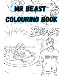 Mr Beast Inspired Colouring Book For All Ages