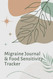 Migraine Journal and Food Sensitivity Tracker