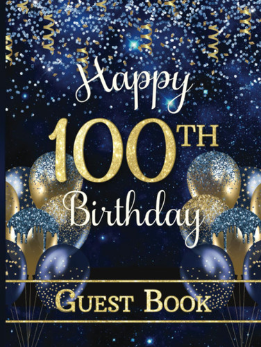 Happy 100th Birthday Guest Book