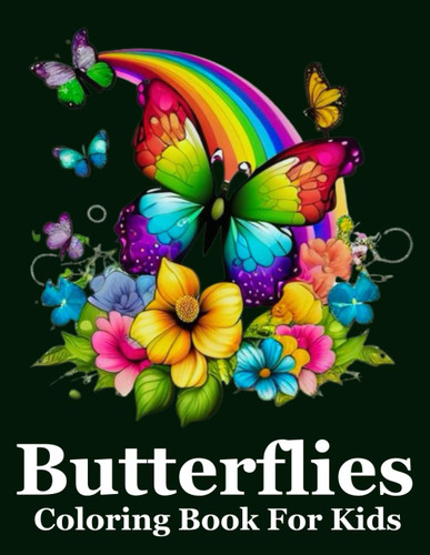 Butterflies Coloring Book For Kids