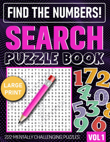 Number Search Puzzle Book