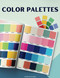 Color Palette Book: 205 Color Schemes Inspiration for Graphic