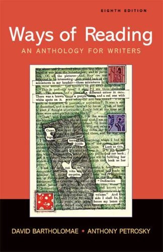 Ways Of Reading An Anthology For Writers
