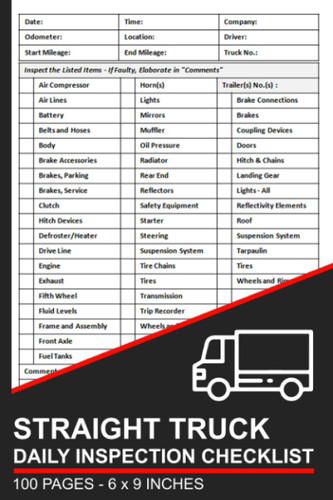 Straight Truck Daily Inspection Checklist