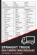 Straight Truck Daily Inspection Checklist