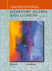 Understanding Elementary Algebra With Geometry - Lewis Hirsch