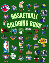 Basketball Stars Coloring book: Containing stars and every team logo