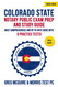 Colorado State Notary Public Exam Prep and Study Guide 2023-2024