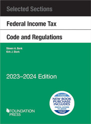 Selected Sections Federal Income Tax Code and Regulations 2023-2024