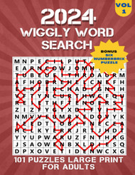 2024 Wiggly Word Search: For Adults 101 Puzzles