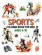Sports Coloring Book for Kids Ages 8-12