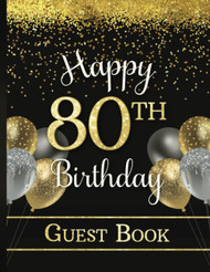 Happy 80th Birthday Guest Book