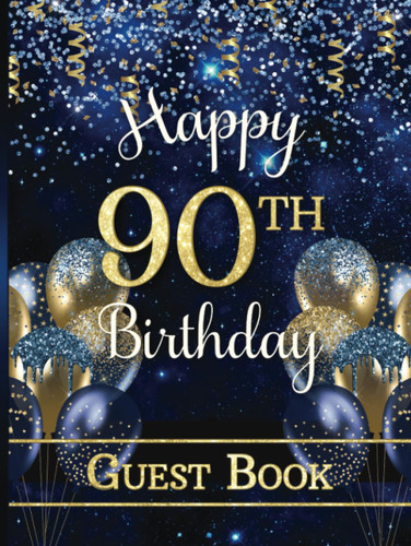 90th Birthday Guest Book