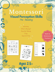 Montessori Visual Perception Skills Workbook